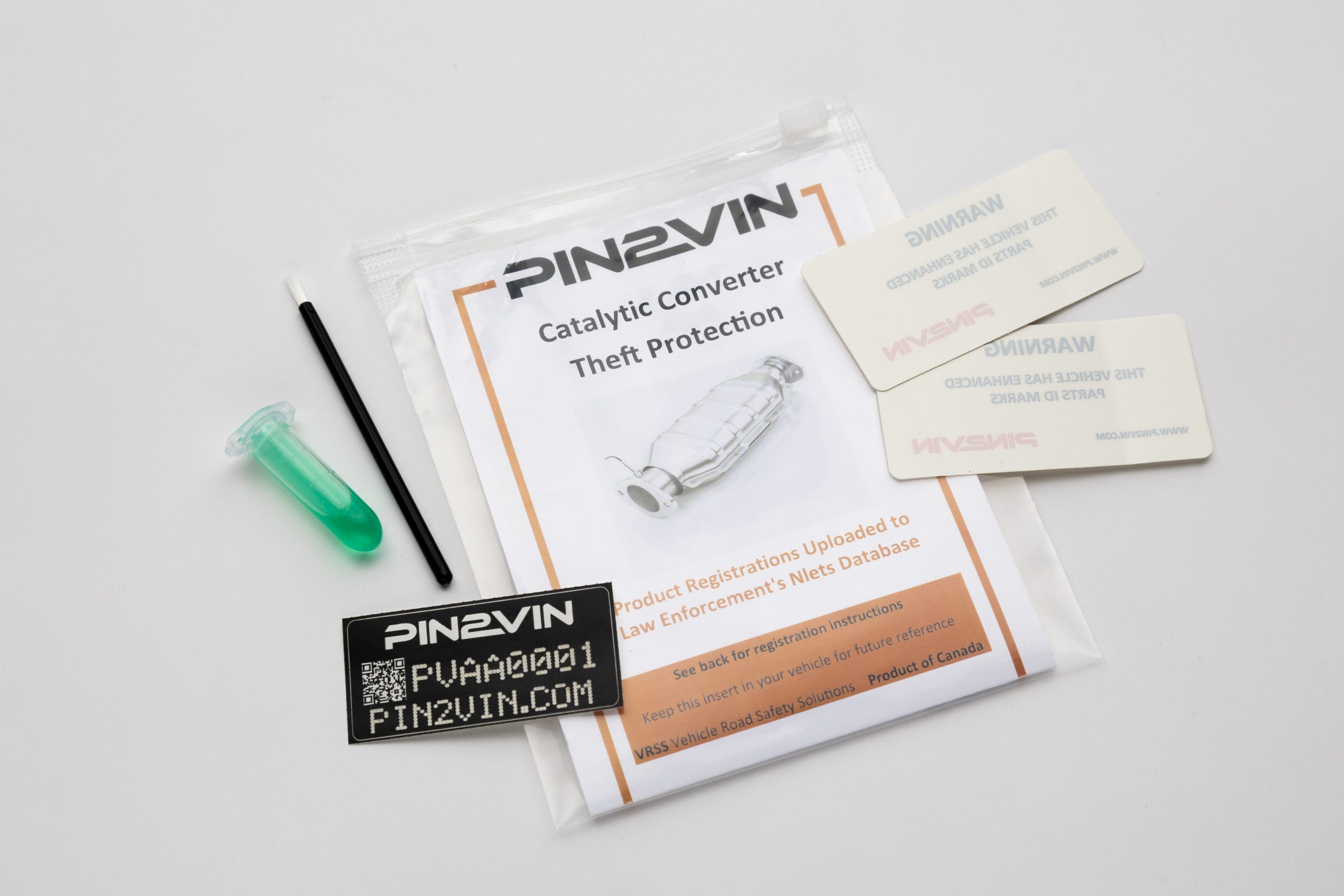 Image of ENGLISH PIN2VIN retail kit